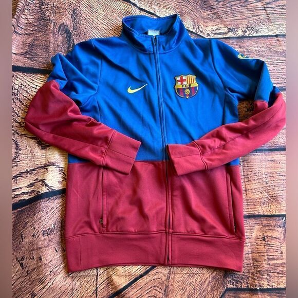 Women’s BARCELONA‎ SPAIN 2009/2010 TRAINING JACKET CAMISETA SIZE S NIKE - Picture 6 of 15